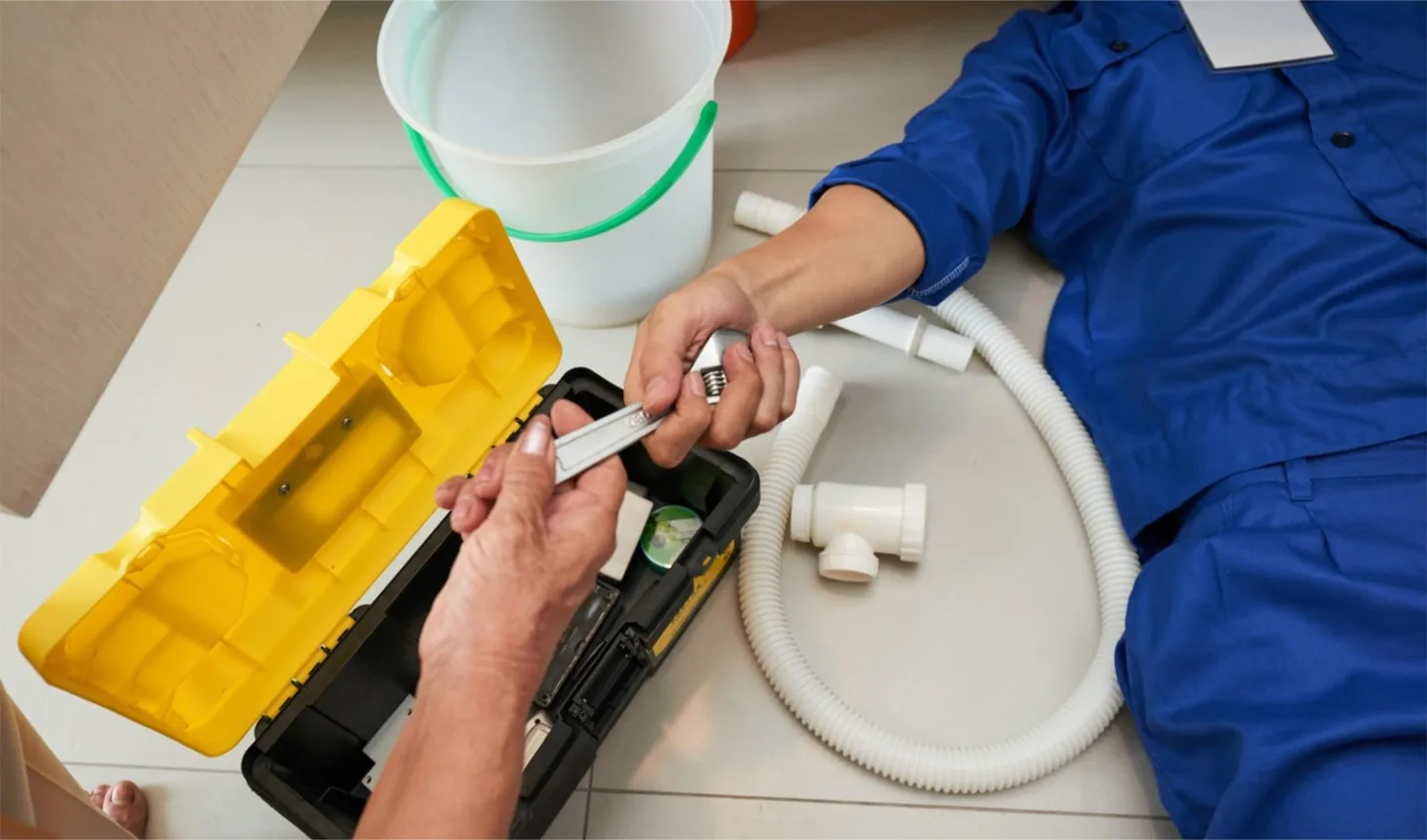 Herramientas para reparación de sanitarios